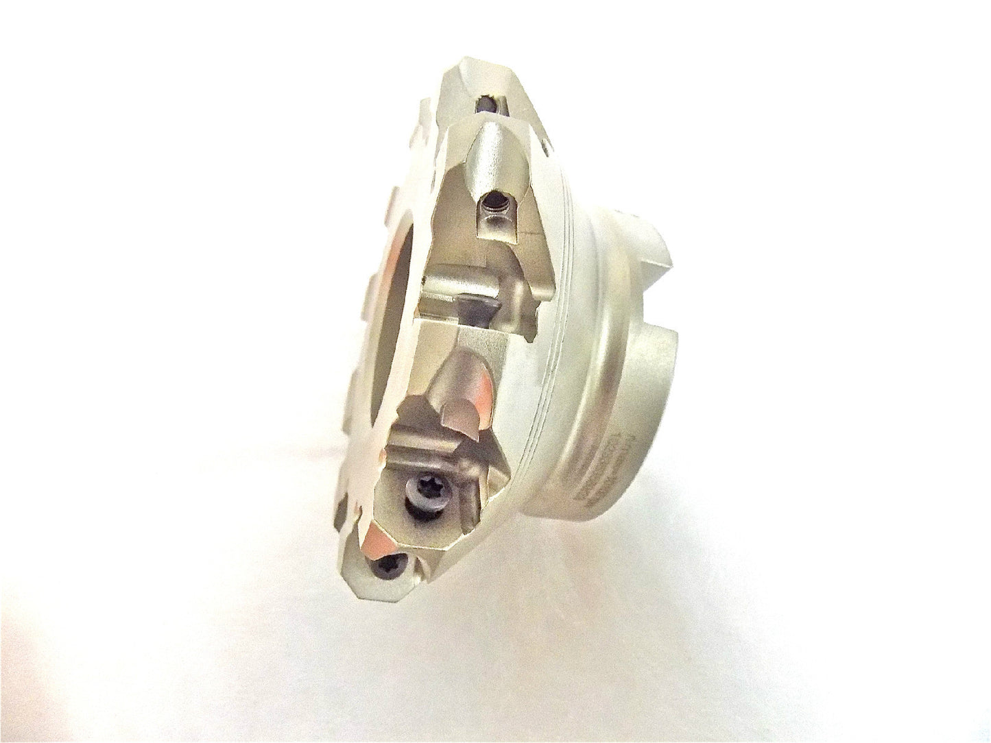 Hertel 4" Cut Diam Indexable Angle Face Mill Cutter  45717287