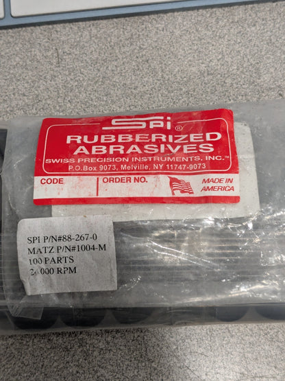 SPI Surface Grinding Wheel: 5/8" Dia, 1/4" Thick, 1/16" Arbor Qty 100 88-267-0