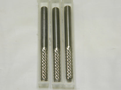 SGS Diamond-Pattern Drill Point End Router Bit Qty 3 73052