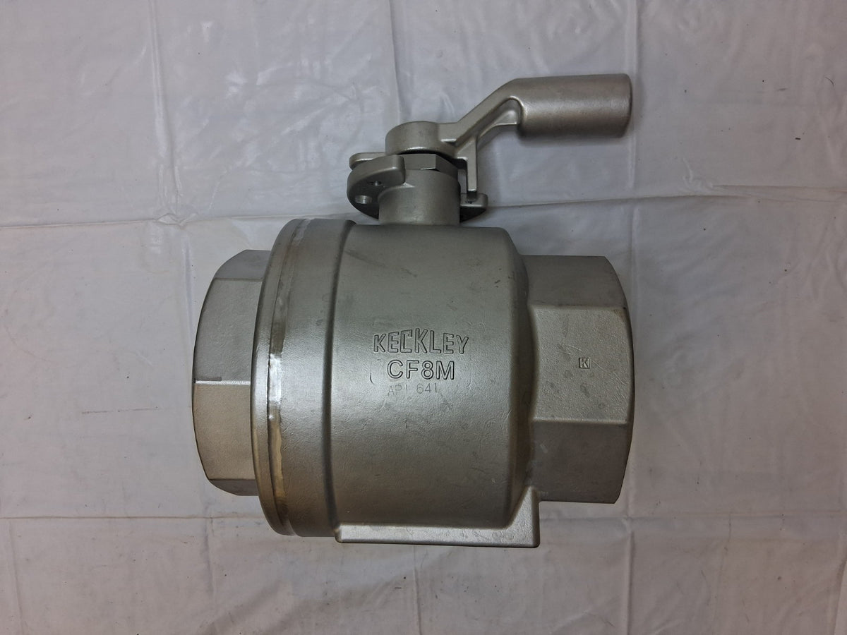 Keckley Manual Two Way Ball Valve 4" Full Port Ball Port 45AL82