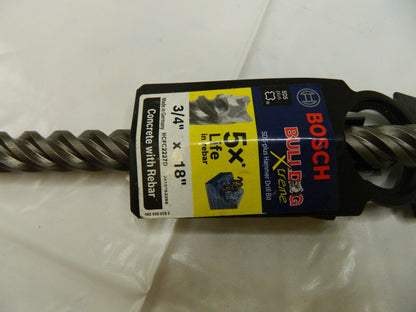 BOSCH 3/8 Diam, Straight Shank, Solid Carbide Rotary & Hammer Drill Bit HC5005