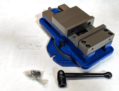 6" Precision Machine Vise 360° Swiveling Base  6 Inch Jaw Width/Opening  Qm16160