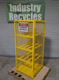 Durham Gas Cylinder Storage Cabinet 71 x 30 x 30 Steel Yellow EGCC8-50