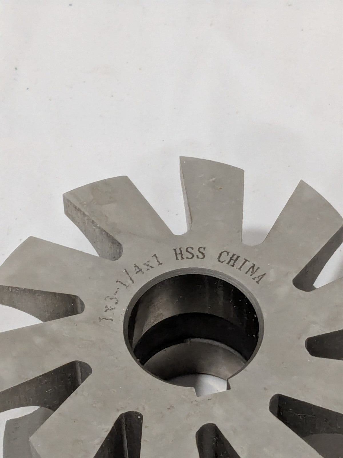 HSS Concave Radius Cutter 1"x3-1/4"x1" 10 Teeth Arbor Connection