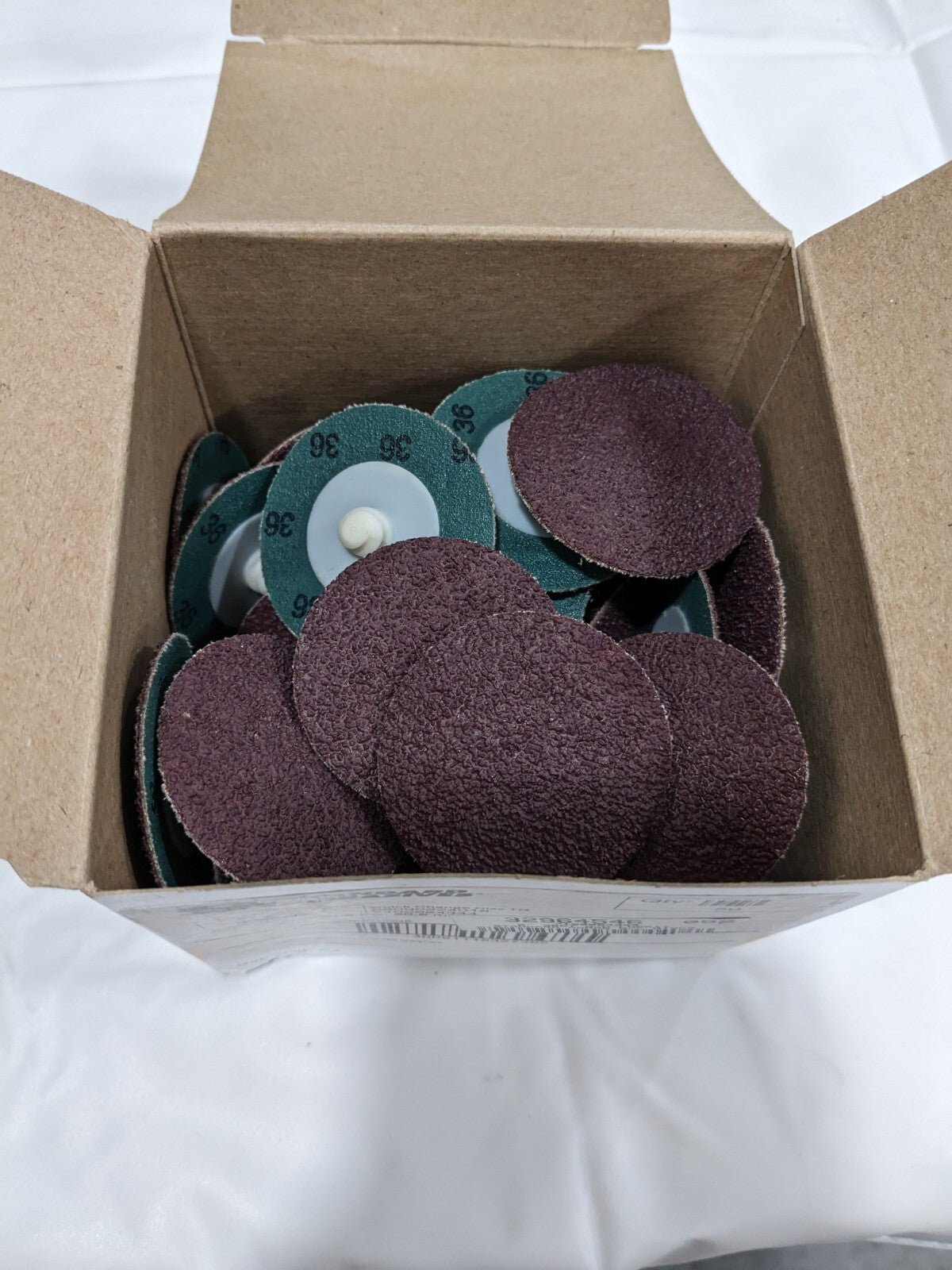Standard Abrasives Qc Tra/O 2 Ply Di 2" 36G Qty 50 - 7100064344