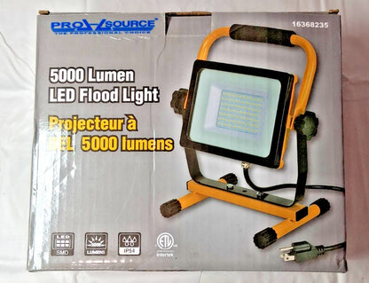 Pro-Source LED Portable Work Light 5000 Lumens 52W 5' Cord LWLP5000A-PRO