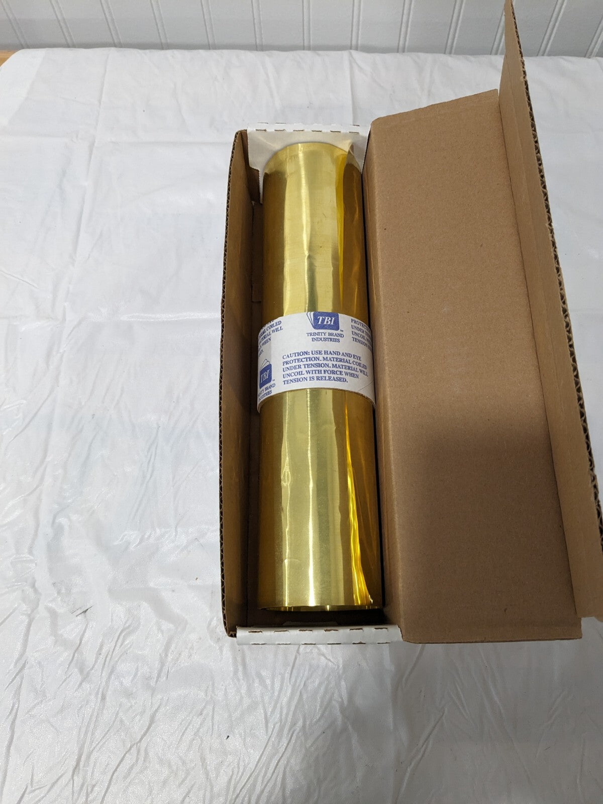 TBI Shim Stock: 0.002'' Thick, 120'' Long, 12" Wide, 26