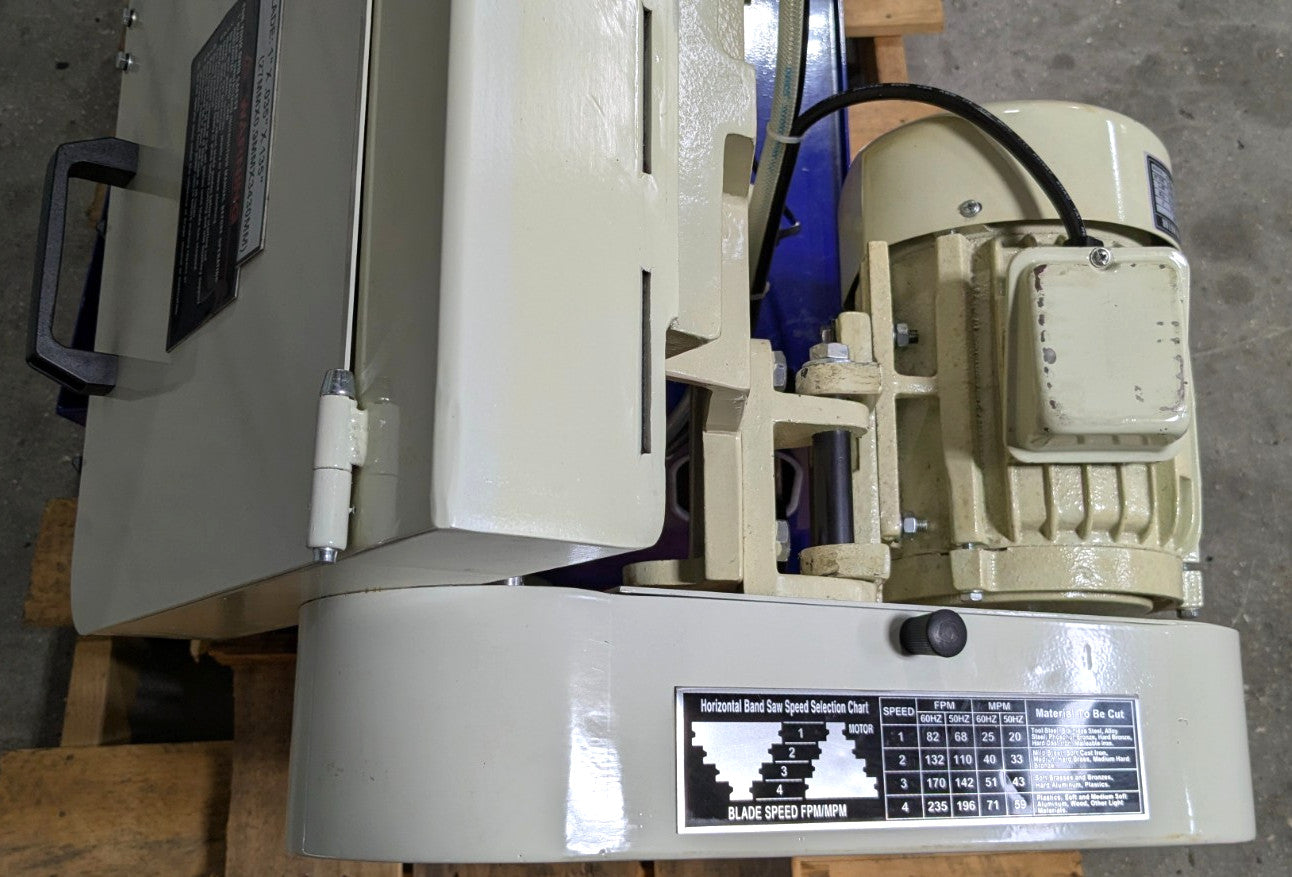 VECTRAX Horizontal Bandsaw 10" x 17" Capacity 220/440v  Mechanic Special