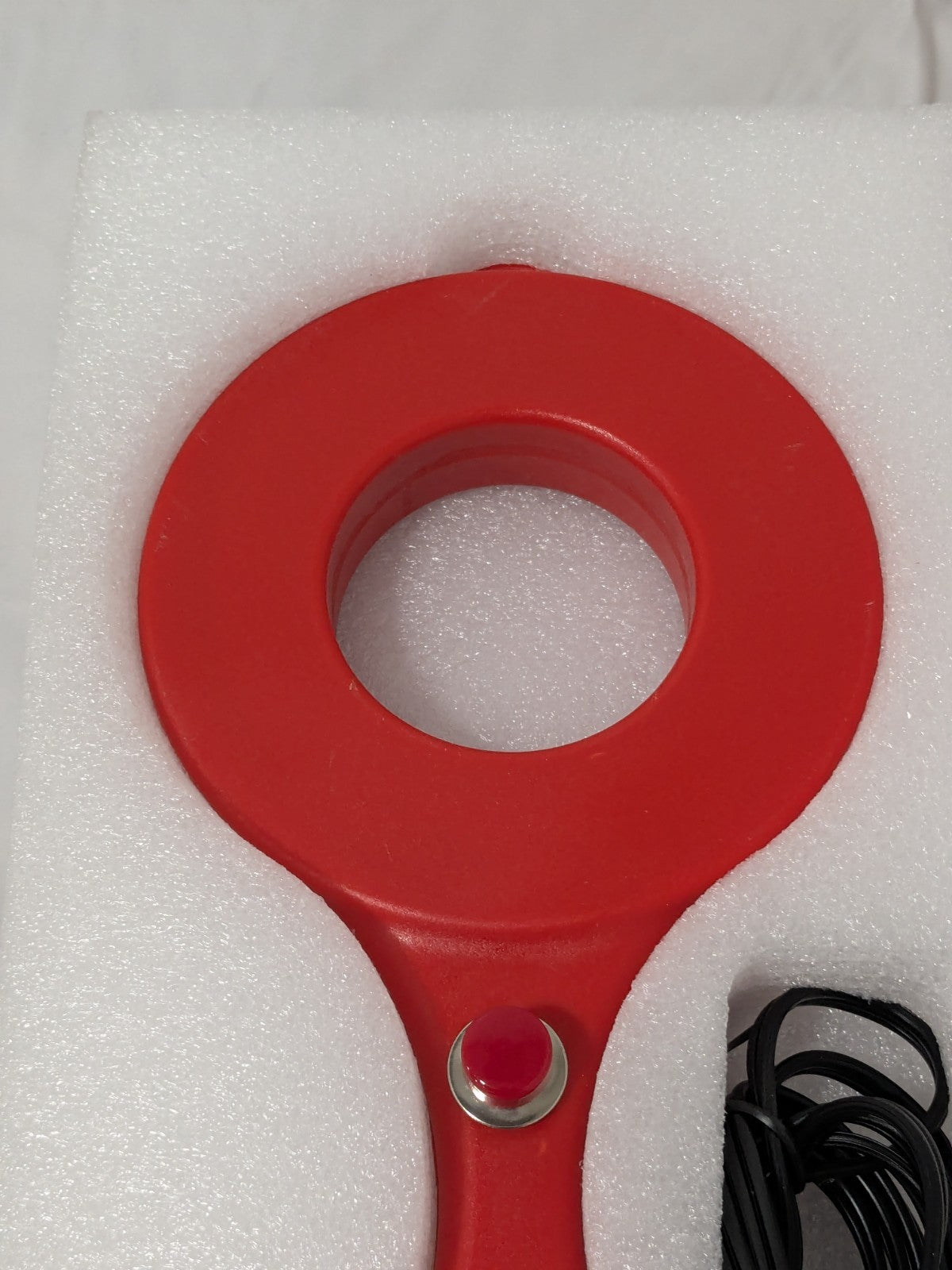 Magnetizer & Demagnetizer: 9" L x 1" H, Round Ring Opening with Handle 285-2700