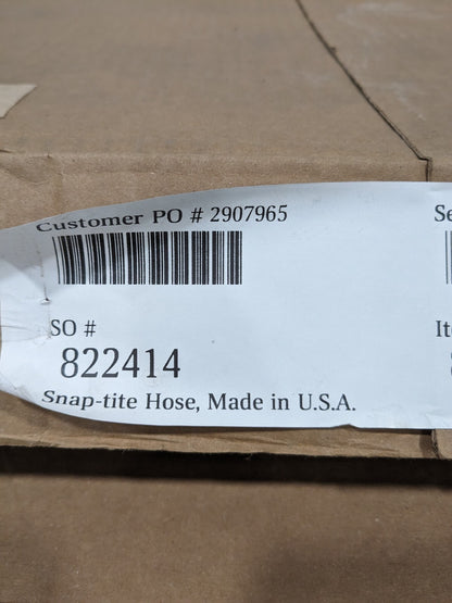 Double Jacket Fire Hose 1-1/2" ID x 1-15/16" OD, 400 Working PSI 8D15X100W15N