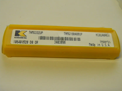 Kennametal Carbide Inserts TNMG332UP grade KC9240 QTY 5 3403898