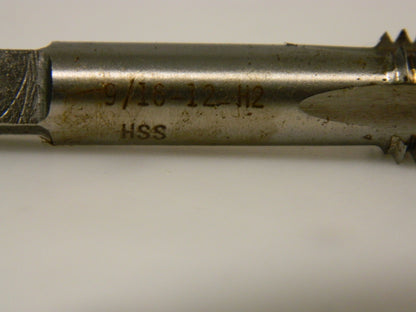 Interstate Plug Taps 9/16"-12 GH2 UNC HSS 4FL Qty 4 04465126