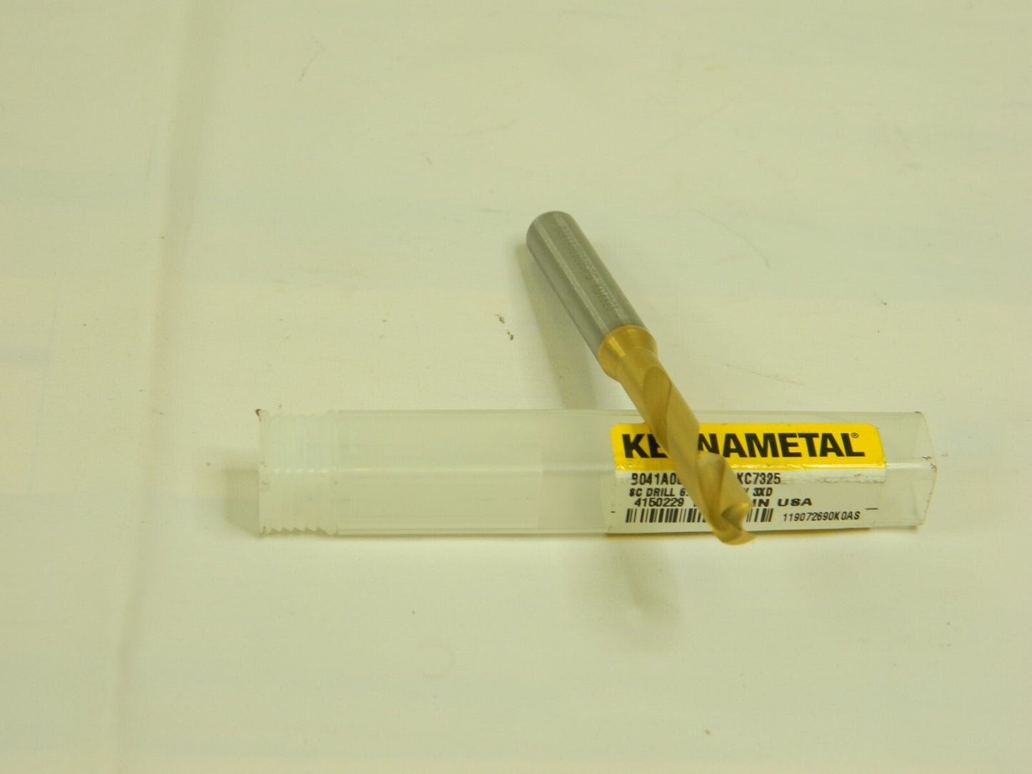 KENNAMETAL SC Screw Machine Length Drill Bit: 0.248" Dia, 140 ° 4150229