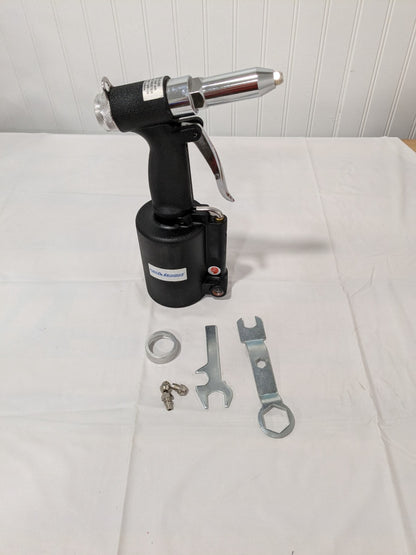 PRO-SOURCE Air Rivet Tool: 0.551" Stroke Length MISSING SAFETY CAP PROSG-02