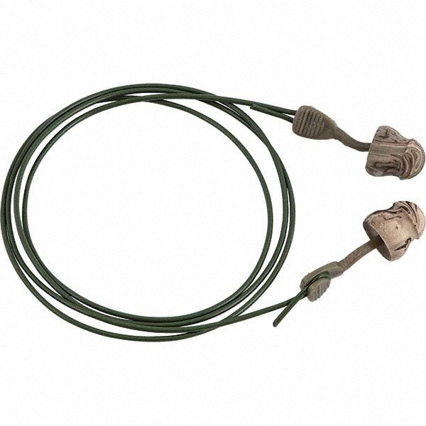 MOLDEX Camo Earplugs: 30 dB, Foam, Bell, Push-In, Corded Box of 100 Pairs 6946