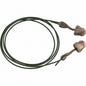 MOLDEX Camo Earplugs: 30 dB, Foam, Bell, Push-In, Corded Box of 100 Pairs 6946