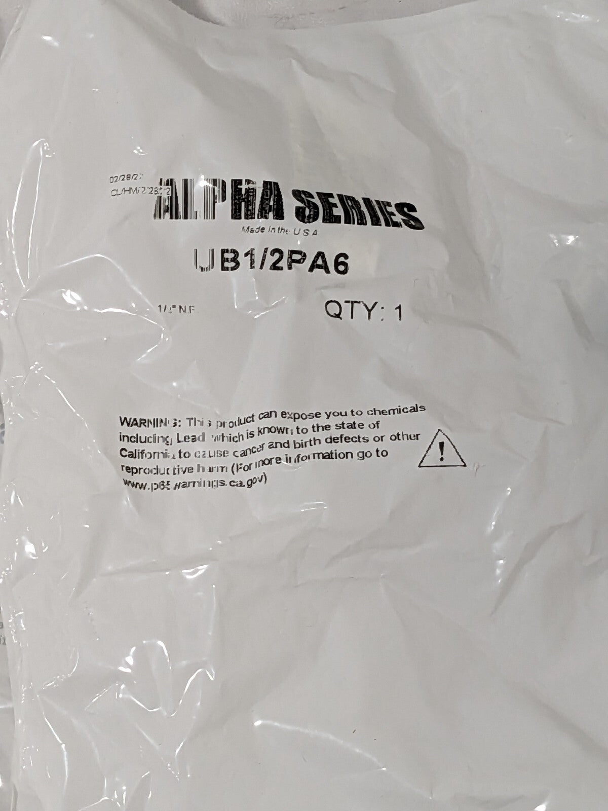 ZSI U-Bolt Clamp with Cushion: 1/2" Pipe, 316 Stainless Steel Qty 3 UB1/2PA6