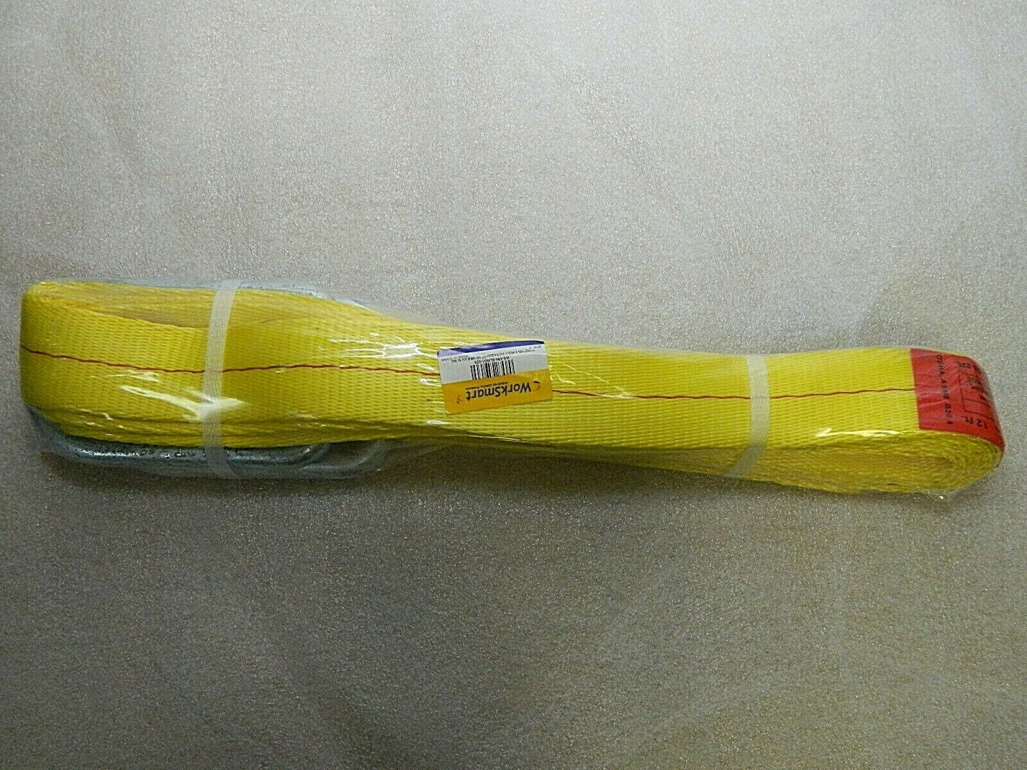 WorkSmart 12' Long x 2" W  3,200 Lb Vertical Cap 1 Ply  Polyester Web Sling 4368