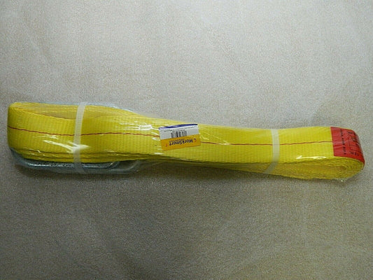 WorkSmart 12' Long x 2" W  3,200 Lb Vertical Cap 1 Ply  Polyester Web Sling 4368