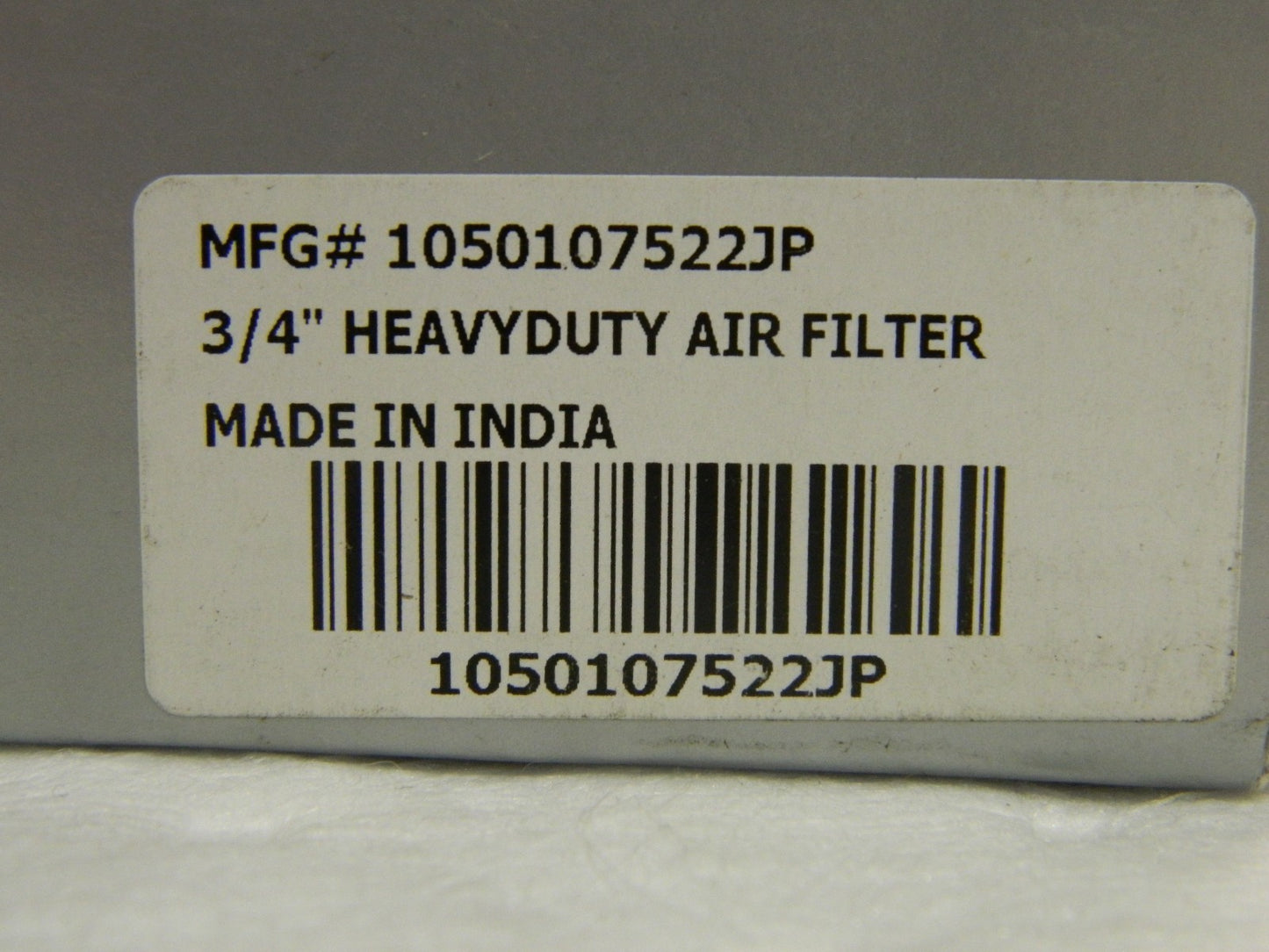Jupiter Pneumatics Heavy Duty Filter 3/4"Port 10.24"High 3.54" Wi