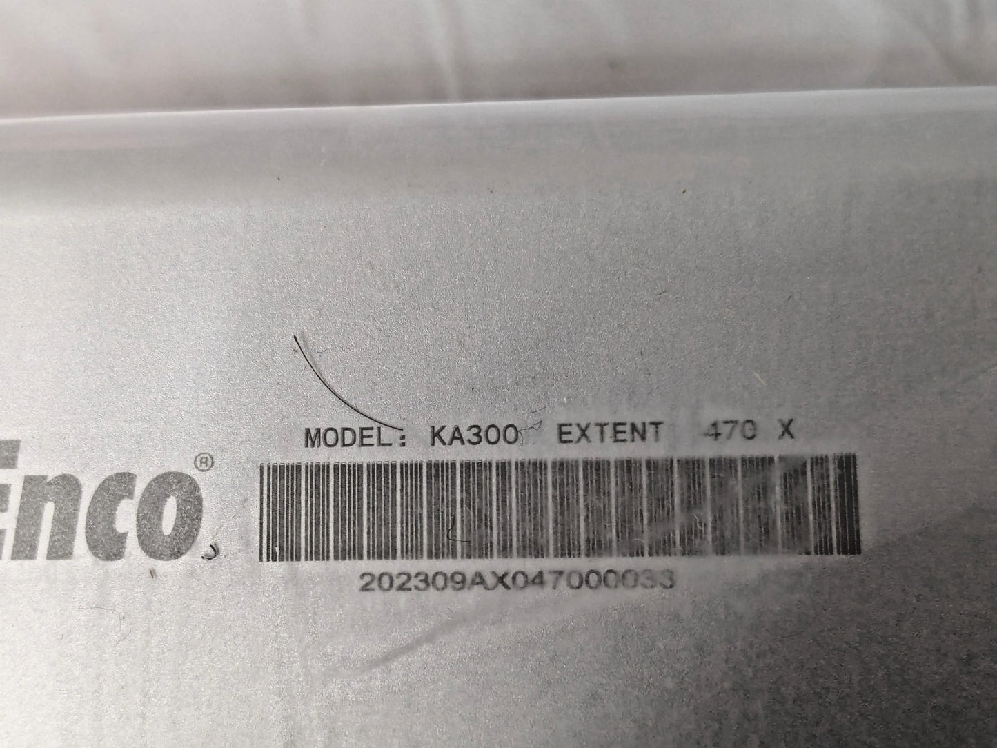 ENCO Linear Scales ONLY 4" X 18" X/Z Axis Travel KA300/KA500