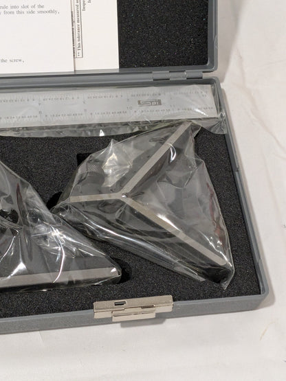SPI 4 Piece, 12" Combination Square Set 1/16, 1/32, 1/64 & 1/8" (4R) 13-274-6