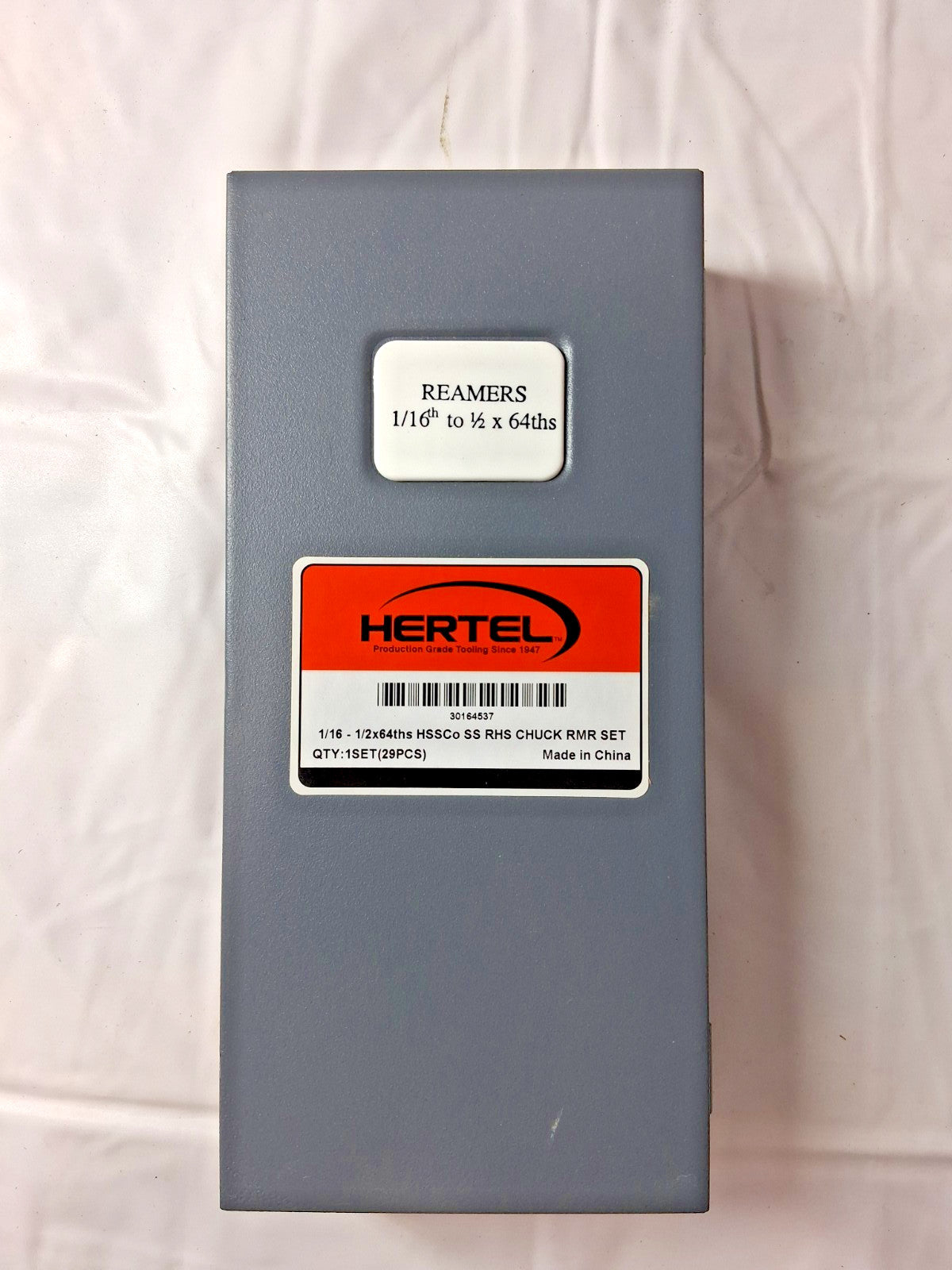 Hertel Chucking Reamer Set 29Pcs 1/16" to 1/2" 30164537