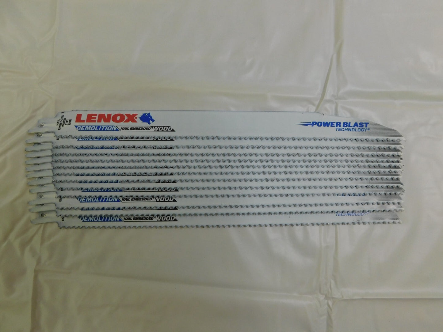 Lenox 12" L x 7/8" Thick Bi-Metal Reciprocating Saw Blades 12Pk 20500106R