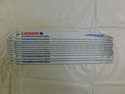 Lenox 12" L x 7/8" Thick Bi-Metal Reciprocating Saw Blades 12Pk 20500106R