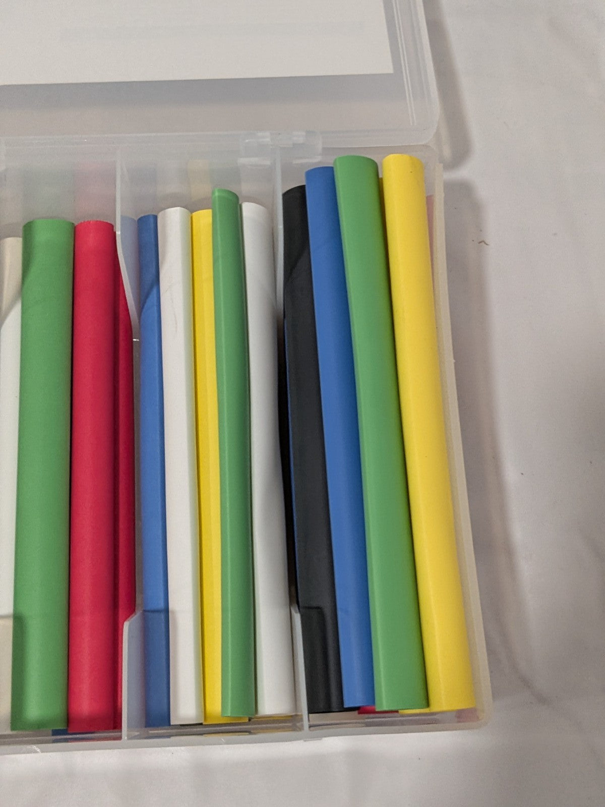 3M 122 Pc Heat Shrink Tubing FP-301 Color Assortment Kit 7000031588 INCOMPLETE