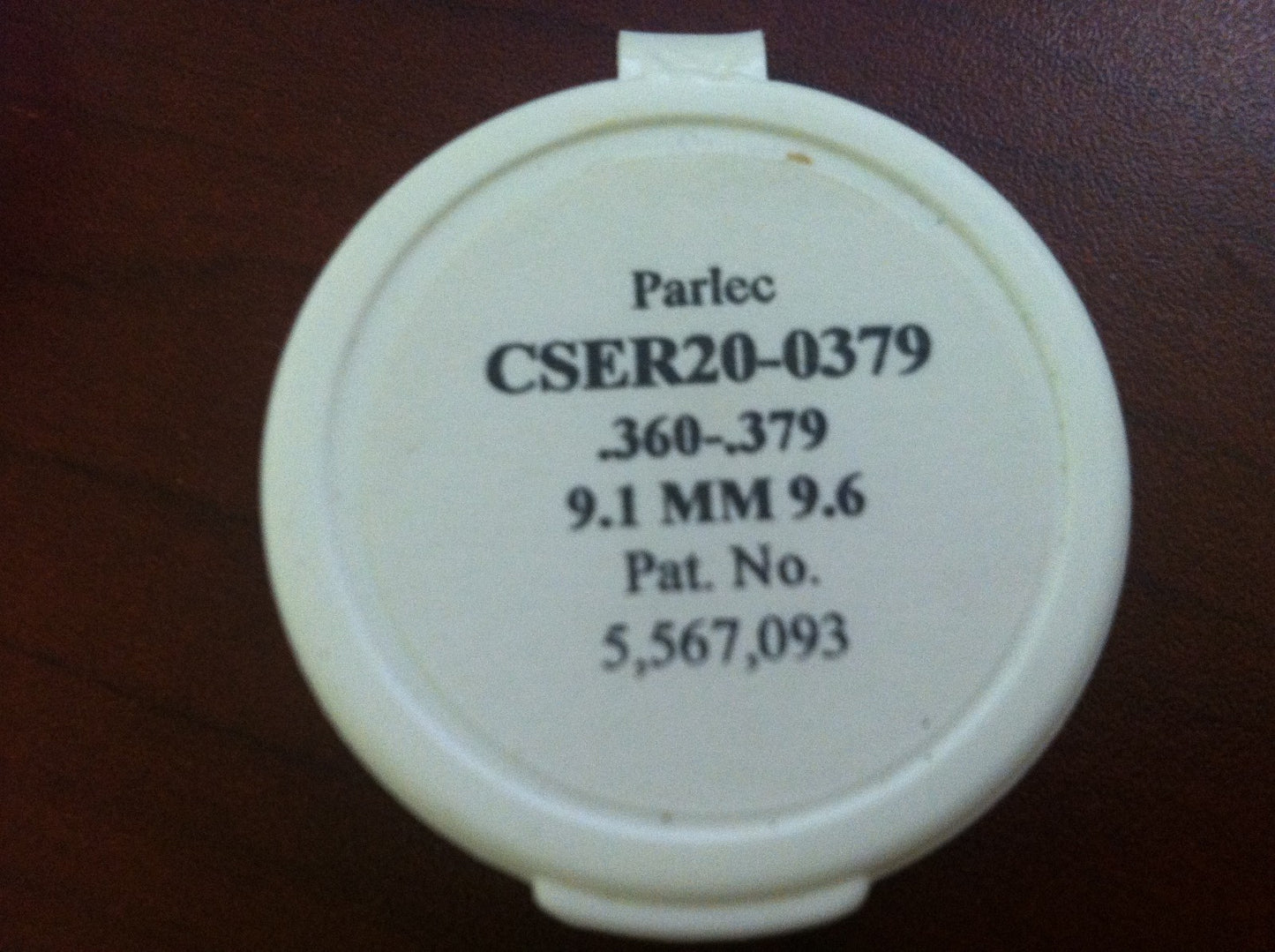 Parlec  .360-.379" 800psi Coolant Seal Assemblies QTY 2 CSER20-0379