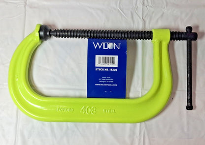 Wilton Forged Steel C-Clamp Regular-Duty  8-1/4"MO 5"TD 14305