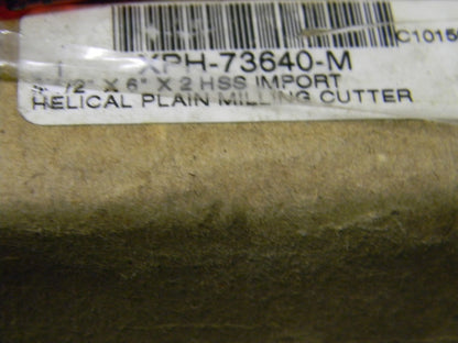 Precision 4-1/2" X 6" X 2" HSS Helical Plain Milling Cutter XPH-7
