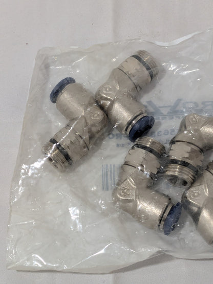 PRO-SOURCE 3/8" Push-to-Connect Tube, Swivel Elbow Pack of 5 2555638365PRO