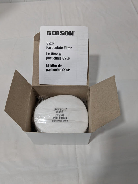 Gerson G95P P95 Particulate Filter - Pack of 10 Filters 0871916