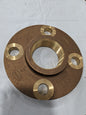NIBCO 2" Pipe, 6" OD Cast Copper Threaded Companion Pipe Flange B515306