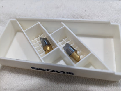 SECO Slotting Milling Tip Insert: MM08-0.315-R2.5-MD03 F30M, Carbide 00081695