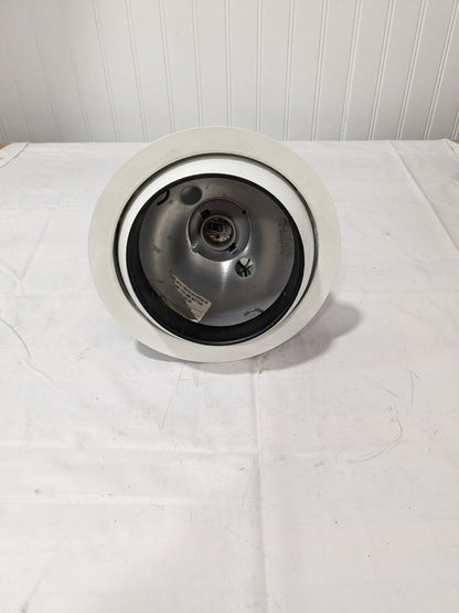 Lightolier Recessed Down Light Reflector Trim Matte White 1123