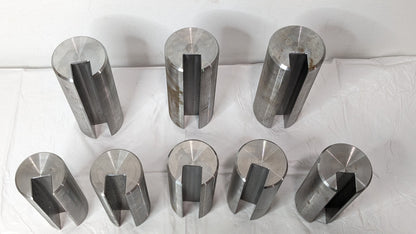 Dumont Minute Man 9 Pc Style E Keyway Broach Set 44500 INCOMPLETE
