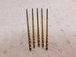 Precision Taper Length Drill QC-91G #33 0.1130" 135º HSS TiN Lot of 5 050933