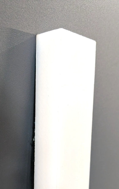USA INDUSTRIALS UHMW Bar  3/4" x 1-3/8" x 60"  White  BULK-PS-UHMW