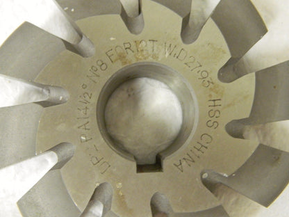 PRO Involute Gear Cutter 5-3/4" Wd 27.39 10T 1-1/2" Hole 14-1/2º X7-MG