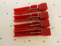 Square End Mill qty 4 : 1.4 mm Dia, 2 Fl Carbide, 30 ° Helix TC56055