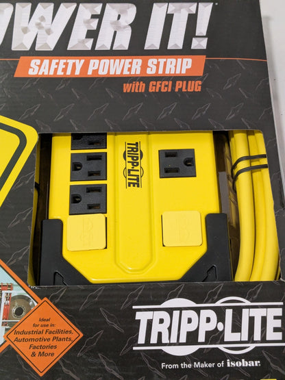 Tripp-Lite 8 Outlets, 120 VAC15 Amps, 25' Cord, Power Outlet Strip TLM825GF
