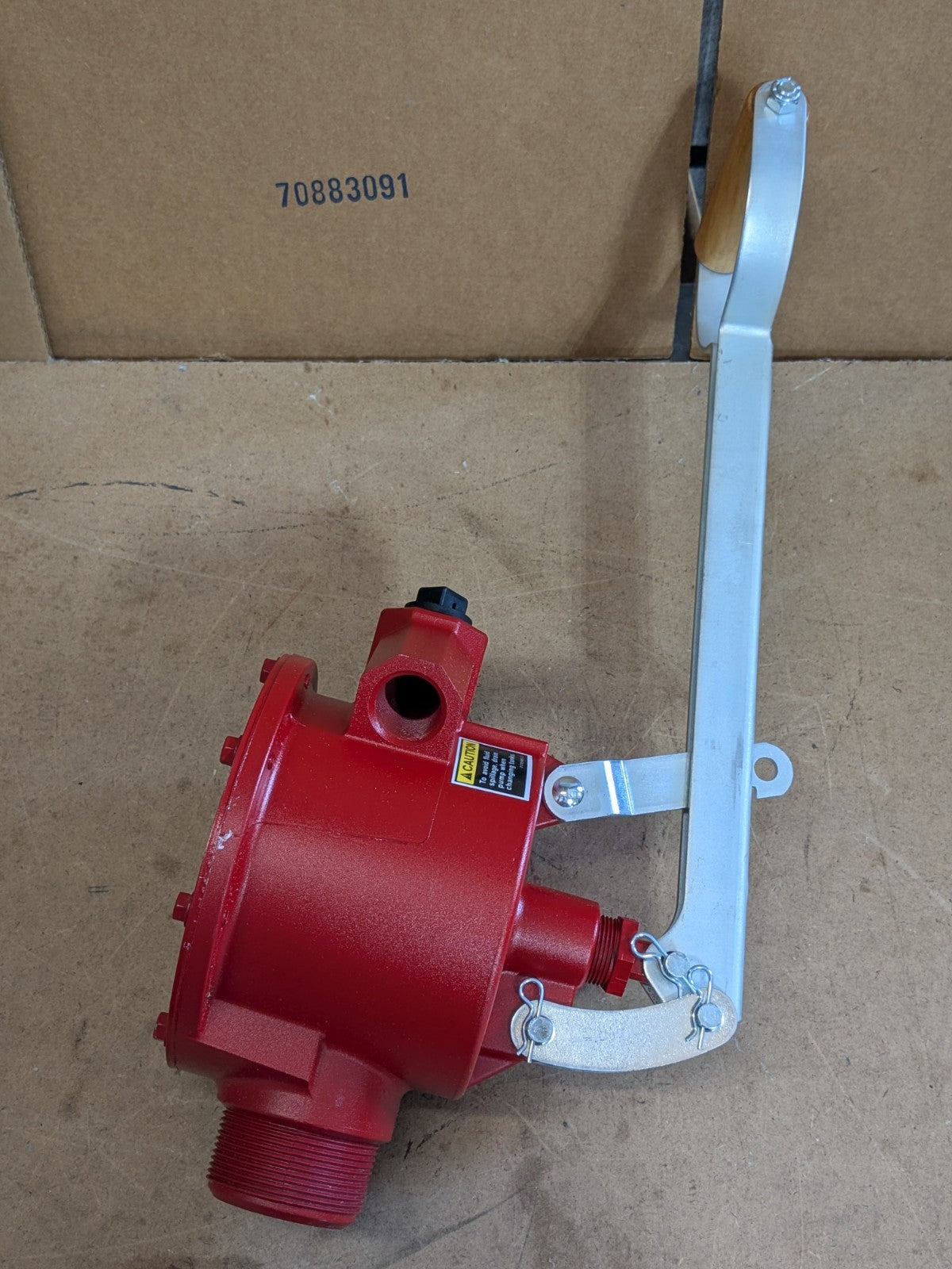 Fill Rite Manual Piston Hand Pump w/ 8 Ft. Hose 3/4 In. Outlet FR152