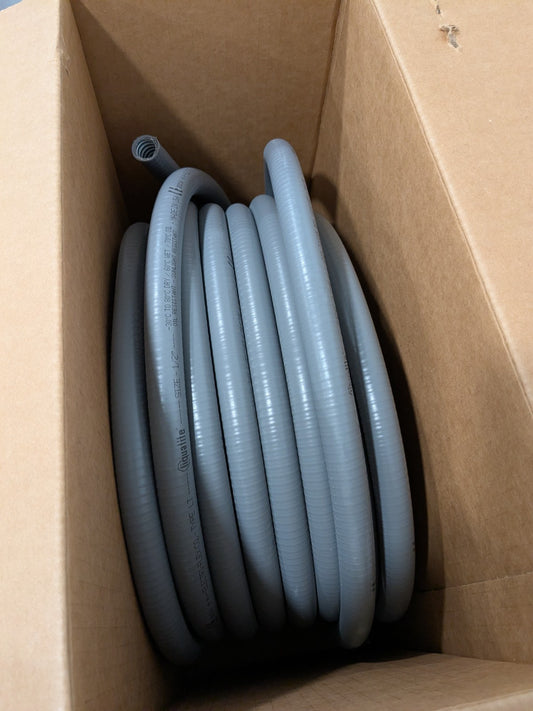 Electri-Flex Co. Flexible Liquidtight Conduit 1/2" Trade Size, 50' Long 11116