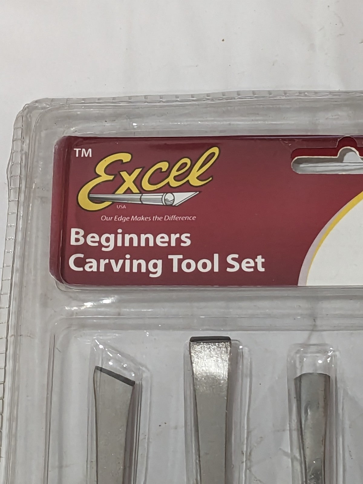 EXCEL BLADES 6 Piece Wood Gouge Set 7" OAL, Steel Blade 56011