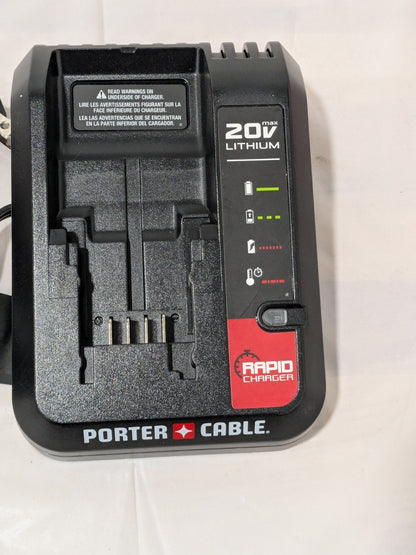 Porter-Cable Power Tool Charger: 20V, Lithium-ion PCC692L