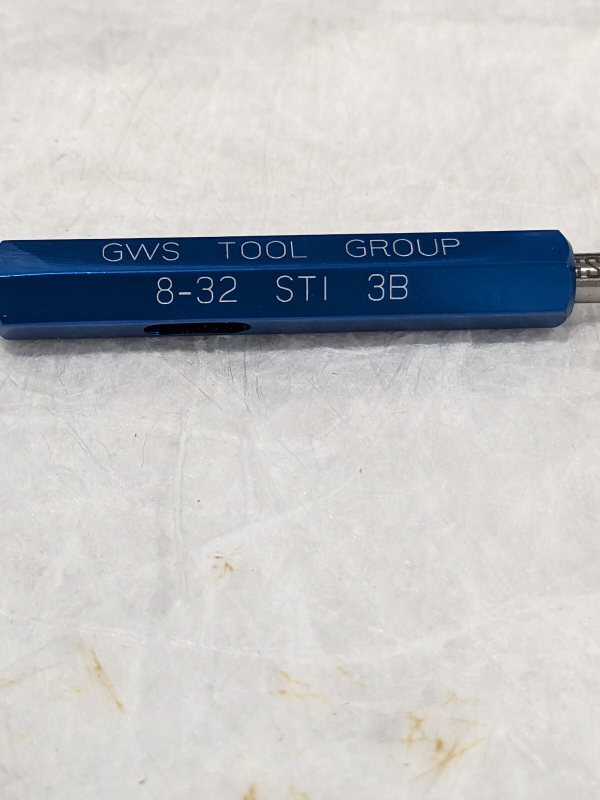 GWS 8-32 Screw Thread Insert , HS Tool Steel, Class 3B No Go Gage 90501-000