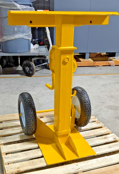 VESTIL 50 Ton Static Capacity Trailer Stabilizing / Lifting Jack  Scratch &amp;